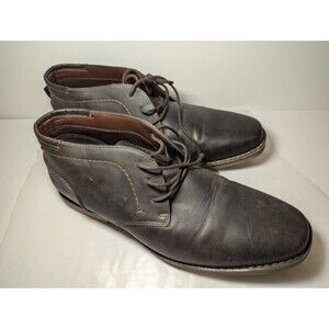 George Mens Chukka Boot Shoes US Size 13 Brown Memory Foam Insole